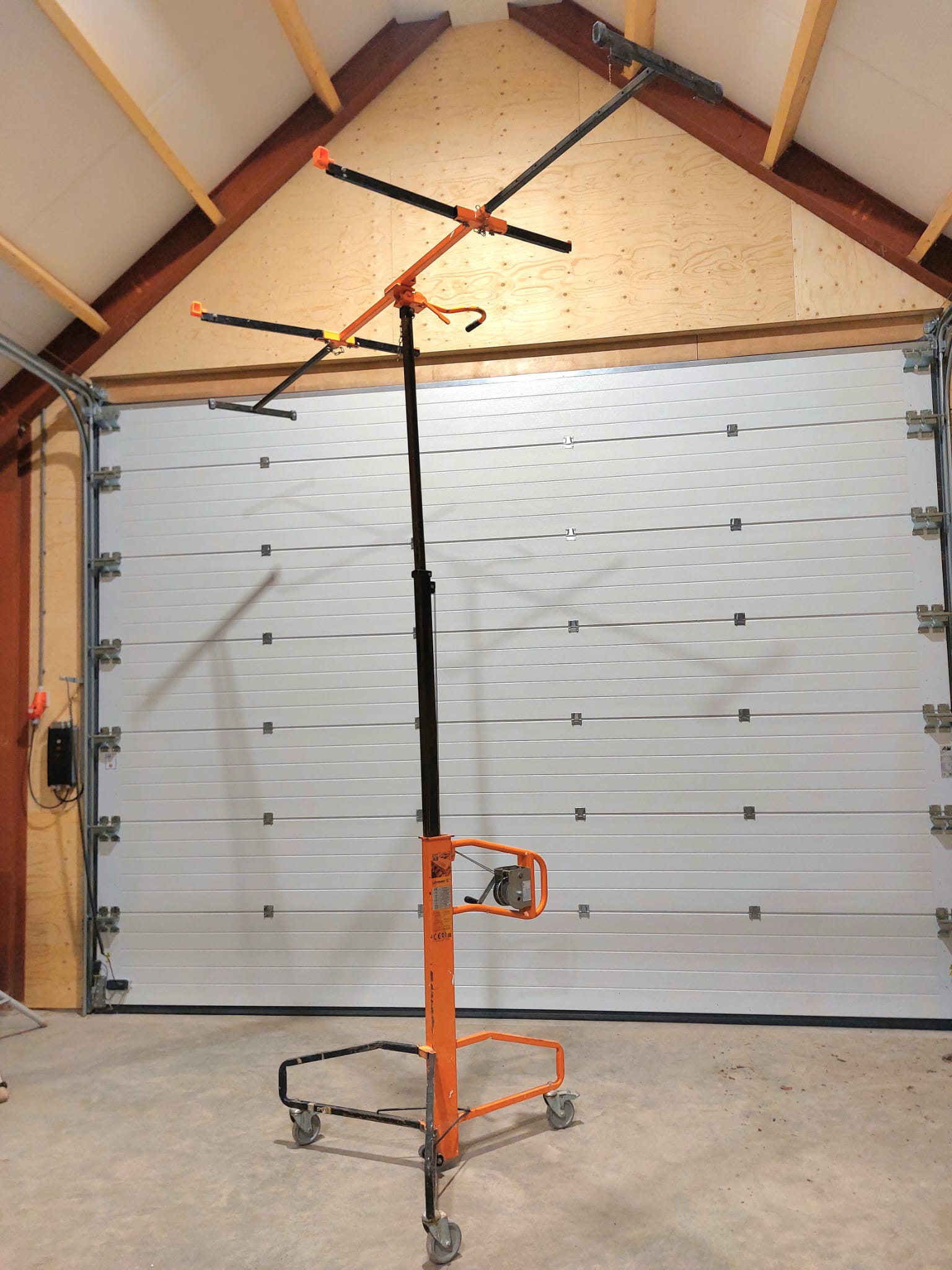 Professionele gipsplatenlift levpano model 2